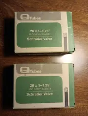 Pair Bicycle Inner Tubes 26x1-1.25 SV