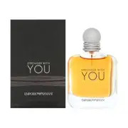 Stronger with you Edt Spray by Giorgio Armani for Men - 100 Ml