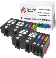 10 Pack (4BK,2C,2M,2Y) Compatible Ink for HP 934XL 935XL for HP Officejet 6820 Officejet Pro 6230 Officejet Pro 6830