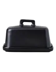 [Maxwell & Williams] Epicurious Gift Boxed Butter Dish in Black