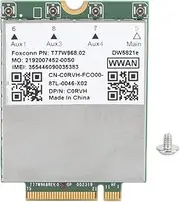 4G LTE Card Module,DW5821e T77W968 Snapdragon X20 LTE 4G Module for Cat 16 1Gbps for Dell Latitude 5420/5424/7424,4G LTE Network Module with M.2 NGFF Interface