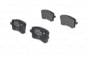 BOSCH REAR Brake Pads SET FOR Audi Q5 FSI 09-12 3.2L DOHC V6 CALB QUATTRO (for: Audi)