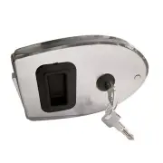 Southco Sliding Action Latch Weatherproof Lock Oval Stainless MF-02-310-24