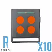 10 x Nice/MHouse Genuine Garage/Gate Remote ECCO5BO FILO 400