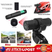 HD 1080P USB Motorcycle Camera Handlebar Mount Helmet Dash Cam Cycling Recorder