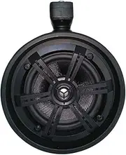 Waterproof Grade IP66 Suspension Speaker, H-6108 (Black/Pair) / RV/UTV/Yacht