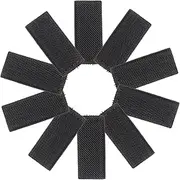 ARTSEWPLY 10pcs Elastic Twill Belt Holders for Men Women Nylon Fabric Backpack Straps Retainer Adjustable Loop Keepers Belt Clip Organizer Gym Straps Holder