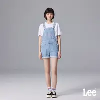 在飛比找蝦皮商城優惠-Lee 吊帶短褲 女 Modern 淺藍洗水LL220159