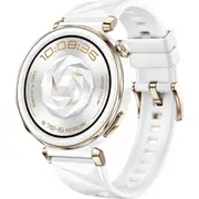 Huawei Watch GT 5 Pro 42mm Smart Watch - White with Ceramic Case and White