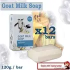 12x Herble Soap Goat Milk Anti-Odor Moisturized Whitening Anti-Wrinkle