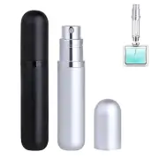 Travel Refillable Perfume Atomizer Bottle 2-Pack 5Ml Leakproof Travel Perfume Re