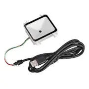 Embedded 2D Barcode Scanner USB QR Barcode Reader RS232 TTL Interface Kiosk Small Fixed Installation white