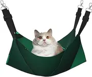EdWal black and gold geometric print Soft Sleeping Hammock Cat Hammock for Cage Hanging,Pet Hammock Bed Adjustable for Small Animals