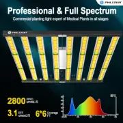 PHLIZON FD9600 FD6500 Full Spectrum LED Grow Light Bar Foldable Indoor Grow Lamp