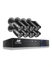 UL-tech CCTV Security System 8 Channel DVR 8 Cameras 1080p