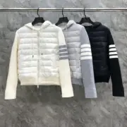 Thom Browne Women's Patchwork Hat Down Jacket