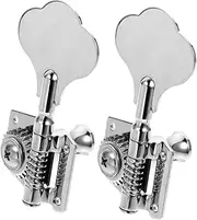 WHAMVOX Tuning Pegs for Bass Guitar 1 Set of Bass Tuning Keys Bass Machine Heads Made of Steel Plate Easy Installation Use Enhanced Sound Stability