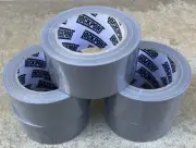 Lot 5 Rolls Lockport Silver Duct Tape Heavy Duty NEW