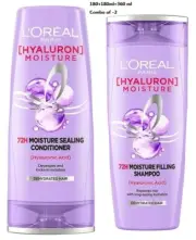L'Oreal Paris Hyaluron Shampoo & Sealing Conditioner 72H Moisture Filling 360 ml