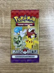 2023 McDonalds Happy Meal Pokemon Match Battle Booster Pack card holo Pikachu