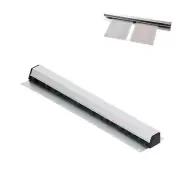 (40CM)WallMounted Ticket Rack Aluminum Alloy Menu Receipt Holder For Kitchen US