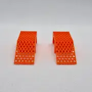 1:18 Scale Diecast Display Ramps, Mesh Design, Multi-Color, 10-Pack