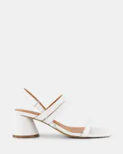 Shelly Shen Mickey/White Womens Heels 05