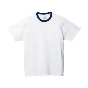 日本 Printstar 5.6盎司親子滾邊純棉T恤 100%純棉面T-shirt / 素T / 素t