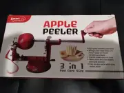 Stainless Steel Apple Peeler 3 in 1 Peel Core Slice Pear Potato Curly Fry Cutter