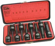 SP Tools SP20380 - 9 Piece 1/2" Inhex Impact Socket Set Torx