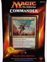 MAGIC THE GATHERING COMMANDER DECK WADE INTO BATTLE Brand New *Factory Sealed*
