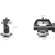 SmallRig Swivel and Tilt Adjustable Monitor Mount with Cold Shoe Mount 2905B