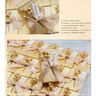歐式喜糖盒 婚禮小物桌上禮 婚禮小物 喜糖盒 二次進場 歐式喜糖盒 金沙巧克力婚禮小物 (8.2折)
