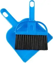 Dustpan and Brush Set Non-Slip Handle for Floor Surface Cleaning