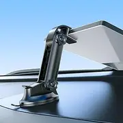 cuarko Starlink Mini Car Mount for Dashboard, Starlink Mini Mounting Kit, [High Strength Suction Base, Angle-Adjustable, Easy Install] Car Suction Cup Mount Ensures Stable Setup While Driving