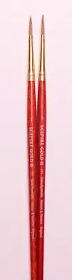 NEW! Winsor Newton Septre Artist Brush Sable Blend 2 for $19.95