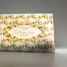 Vintage SAPONIFICIO ARTIGIANALE FIORENTINO LEMON SCENTED SOAPS (4) 4.4 OZ Bars