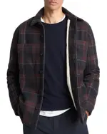Vince Fleece Lined Shirt Jacket