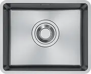 [FRANKE] Kitchen Sink Made of Stainless Steel (Brushed) with a Single Bowl Maris Quiet MQX 110-50 - 122.0694.477