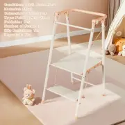 2-Step Kitchen Stepper Adult Folding Step Stool Kids Folding,