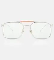 [Brunello Cucinelli] Brunello Cucinelli Sartorial Sunset square sunglasses One Size silver