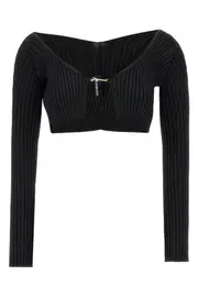 JACQUEMUS 'Le Maille Pralu' Cropped Cardigan