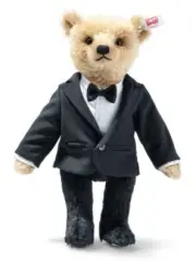 Steiff James Bond Goldfinger Musical Teddy Bear 2024 Limited Edition EAN 007637
