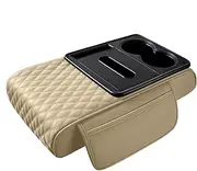 Car Console Cup Holder, Car Armrest Storage Box - Car Armrest Cover | Multifunctional Soft Center Console Armrest Pillow Accessories