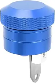 Chain Oiler Lubricator, Rugged Chain Gear Oiler Roller Chain Care Tool Chain Oiler System Oil Container Cup with 6mm Hole Replacement for Suzuki (Blue)