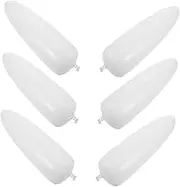 KITANDOVE 3 Pairs Inflatable Boot Brace Boot Shaper Inserts for Women Tall Boot Shaper Insert Reusable Boots Support Inserts Boot Stuffers Boot Support Inflatable Footwear Keeper Pvc White