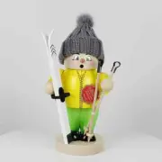 NEW in Box - Steinbach Ski Boy - German Smoker / Incense Burner