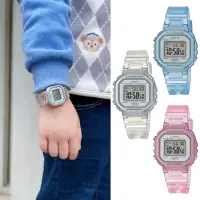 在飛比找momo購物網優惠-【CASIO 卡西歐】閃耀透明電子錶(LA-20WHS)