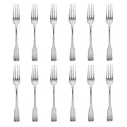 Oneida American Colonial 18/8 Stainless Steel Large Dinner Fork (Set of Twelve)