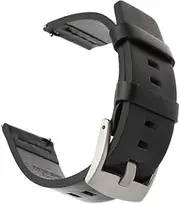 [MGTCAR] 20 22 Watch Band For Garmin Forerunner 245 Leather Bracelet Strap For Garmin Vivoactive 3 4/Forerunner 245M 645 158 55 Wristband